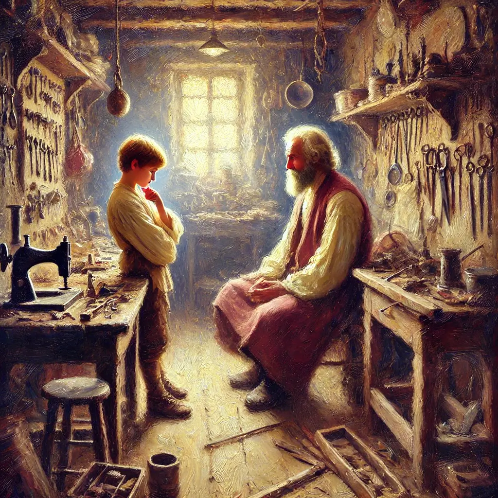 IF ONLY… The Clumsy Apprentice and the Master